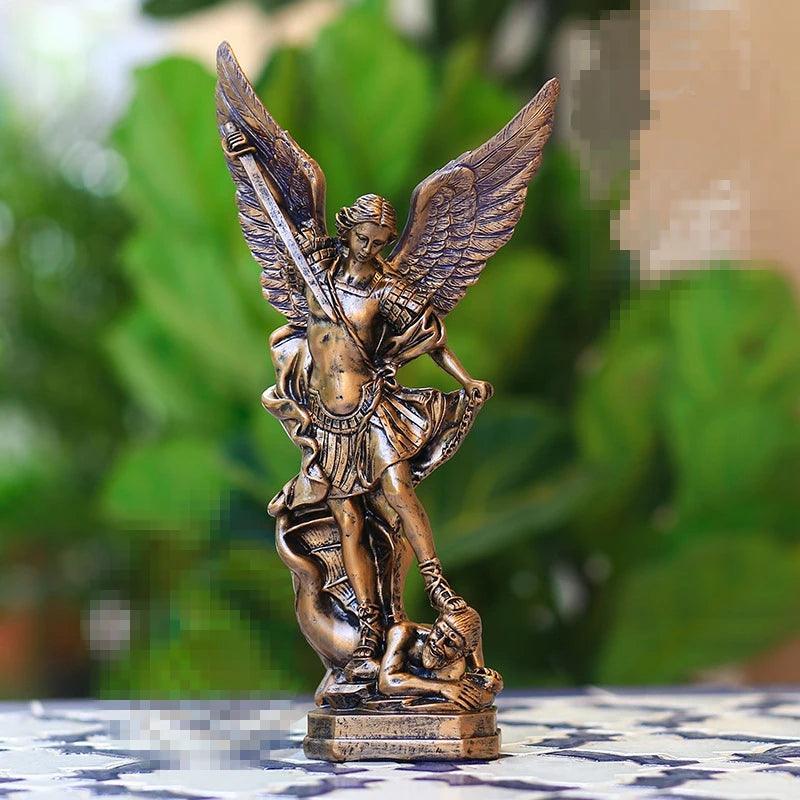 Decoração de Estátua 3D do Arcanjo Miguel