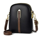 Bolsa Compacta Feminina em Couro Legítimo - Serena