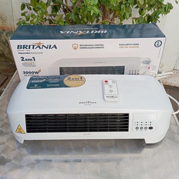 Ar condicionado Britânia SmartCool Portátil elétrico- Não necessita instalação, ar Frio e quente.