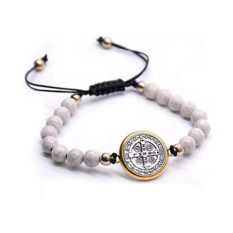 Pulseira de Pedra Turquesa São Bento