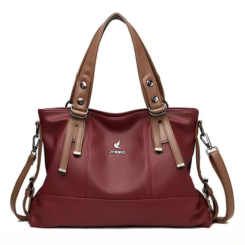 Bolsa Feminina em Couro Legítimo - Anne Country