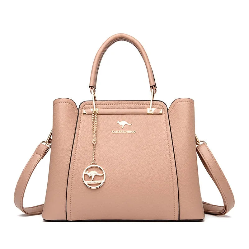 Bolsa Feminina de Couro Legítimo Transversal Luxuosa - Style Couer