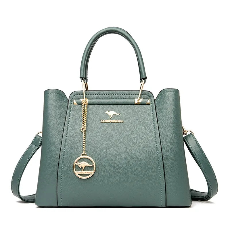 Bolsa Feminina de Couro Legítimo Transversal Luxuosa - Style Couer