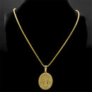 COLAR NOSSA SENHORA - FOLHEADO A OURO + FRETE GRATUITO