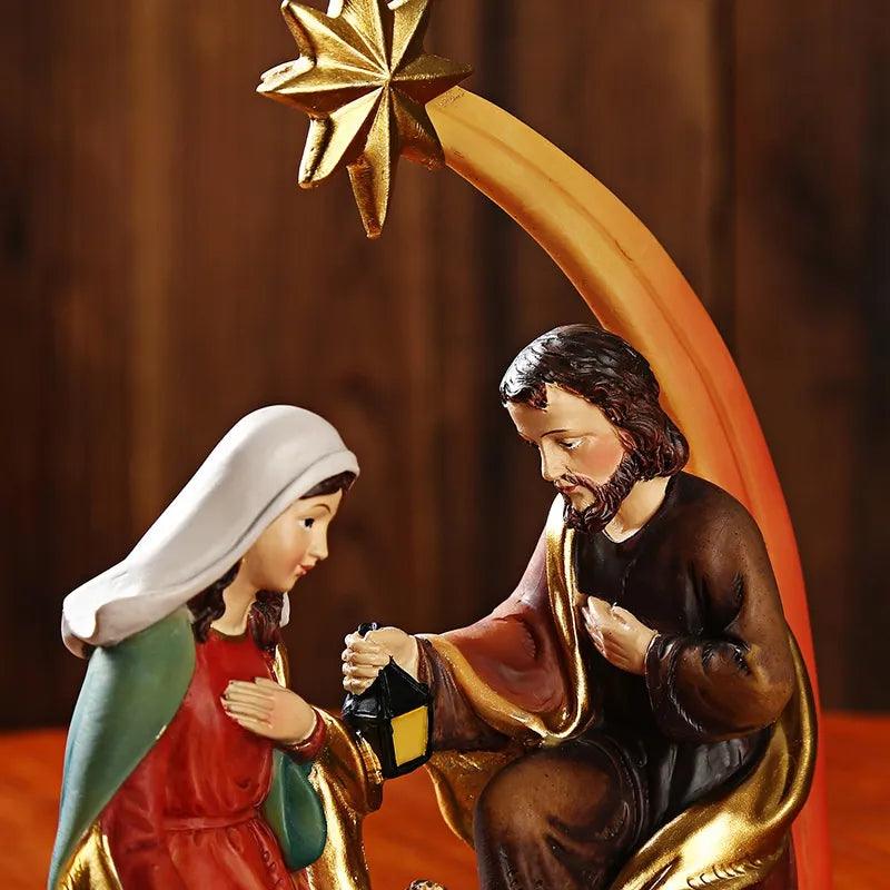 Imagem Presépio da Sagrada Família