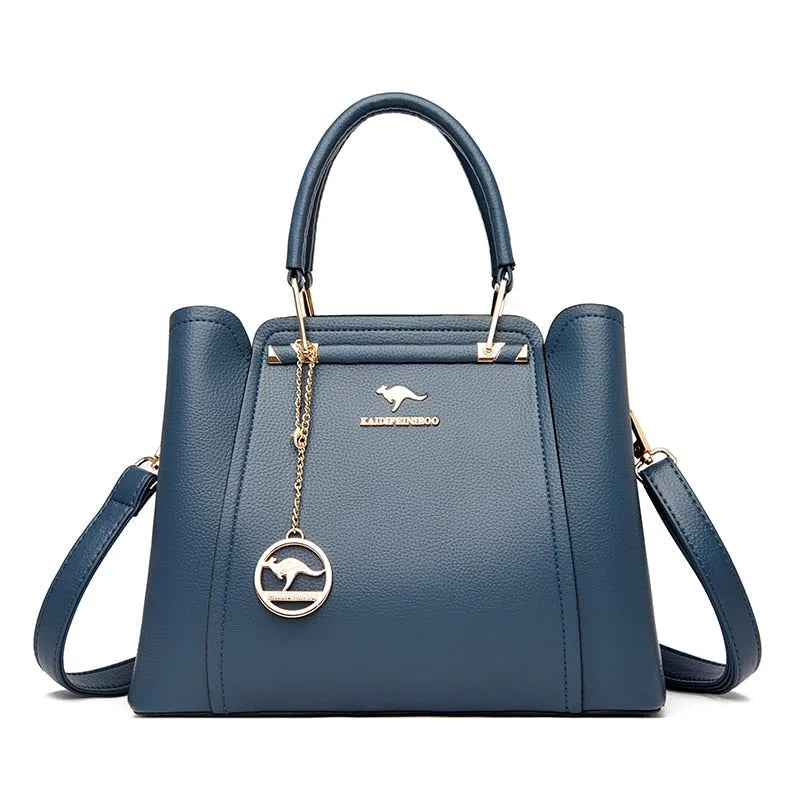 Bolsa Feminina de Couro Legítimo Transversal Luxuosa - Style Couer