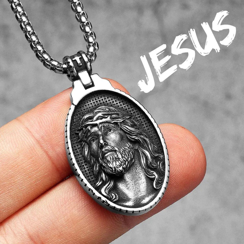 Colar Jesus Cristo Coroa de Espinhos Cristão