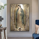 Quadro Canvas em Algodão Virgem Maria