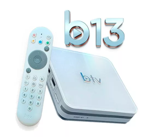 BTV 13 - Multicanais 4k + Controle Remoto (Compre 1 Leve 2)