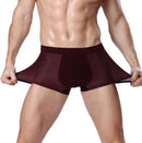 (8 Cuecas Pelo Preço de 4) Cueca Box com Tecido Respirável + Carteira Slim + Relógio All Black