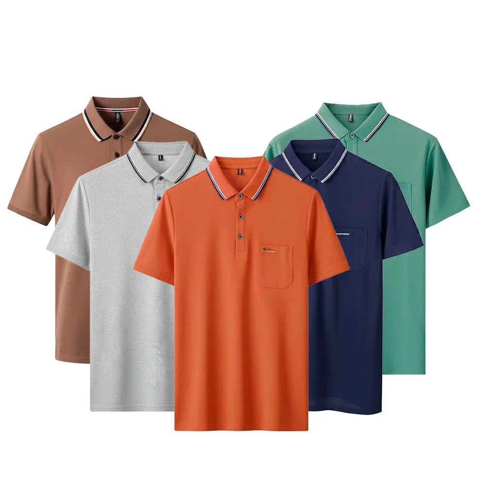 Kit 5 Camisas Masculinas Nautilus – Conforto para o Dia a Dia | Frete Grátis