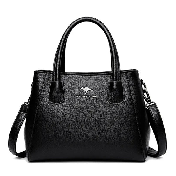 Bolsa Feminina de Couro Legítimo Transversal - Quality