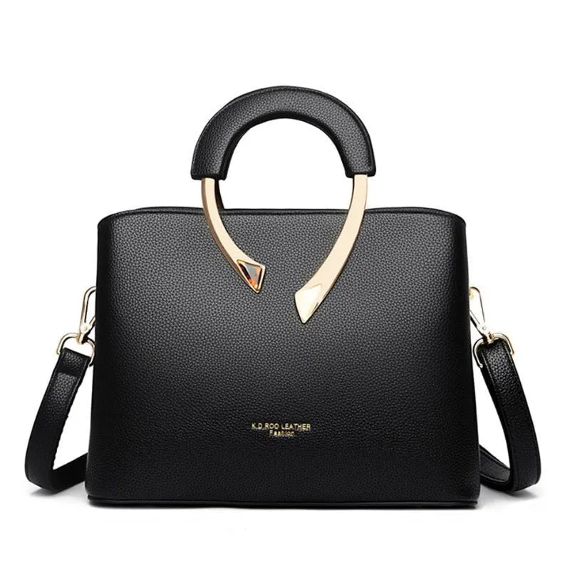 Bolsa Feminina de Couro Legítimo Transversal - Uiva