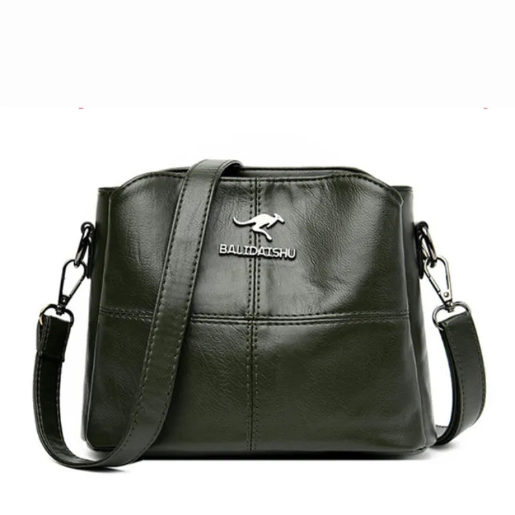 Bolsa de couro de alça transversal- Ecouer