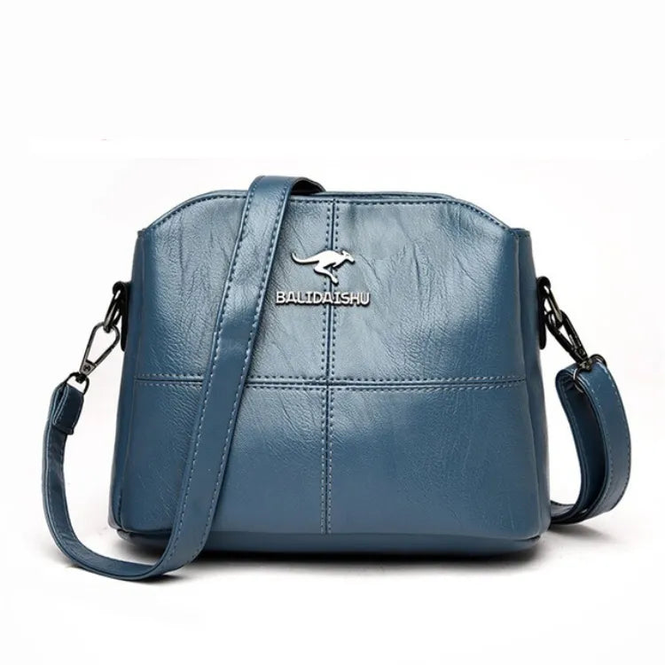 Bolsa de couro de alça transversal- Ecouer