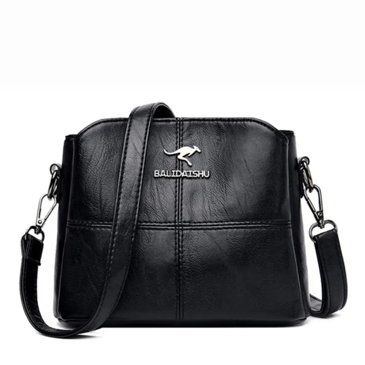 Bolsa de couro de alça transversal- Ecouer