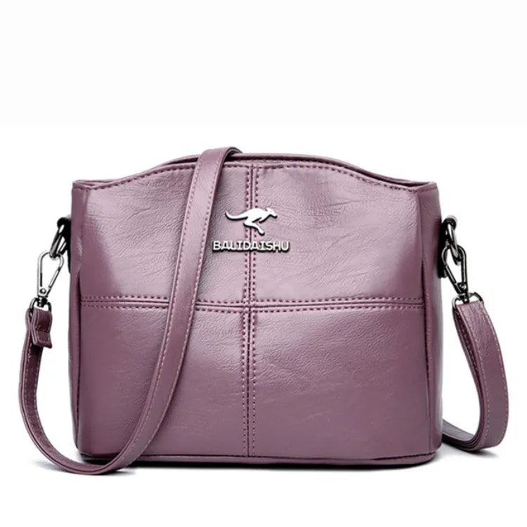 Bolsa de couro de alça transversal- Ecouer
