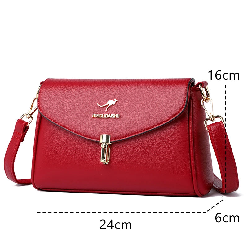 Bolsa Feminina de Couro Legítimo - Excouer