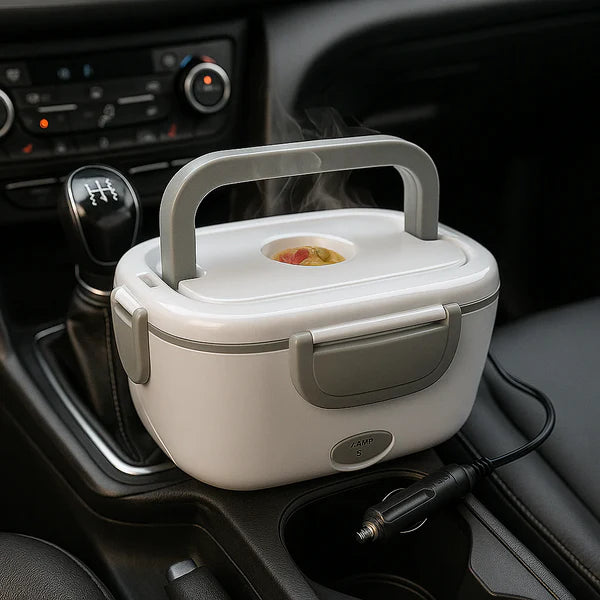 (PAGUE 1 LEVE 2) Marmita Elétrica Portátil 2 em 1 – Aqueça sua comida onde estiver