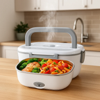 (PAGUE 1 LEVE 2) Marmita Elétrica Portátil 2 em 1 – Aqueça sua comida onde estiver