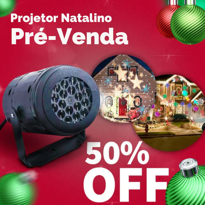 (Compre 1 Leve 2) Projetor de Luz de Natal - Lançamento 2025 (Black Friday)