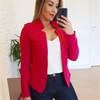 Blazer Nicole  Corte Estruturado sem gola