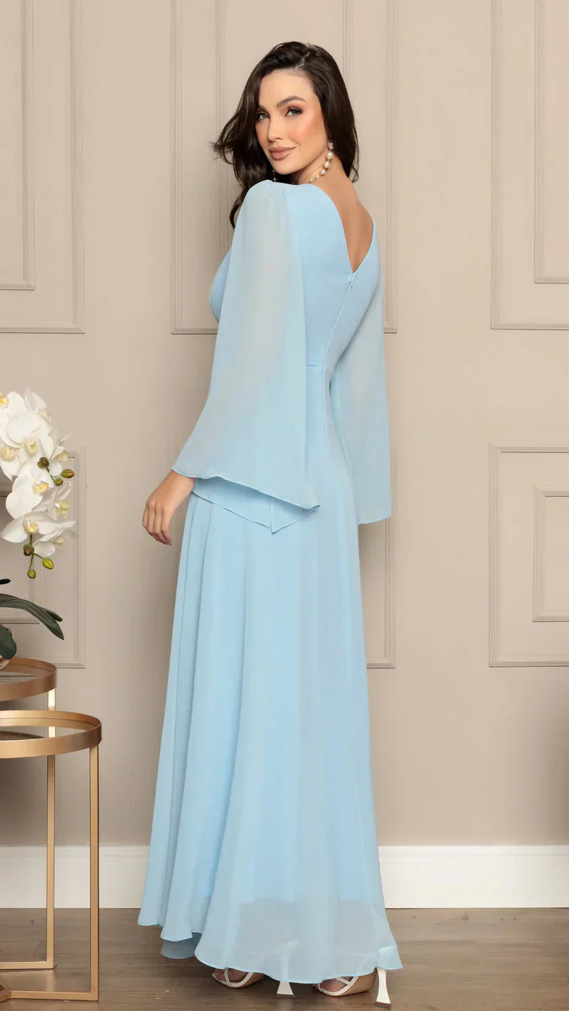 Vestido  Noelani ( + Brinco Balle Banhado a Ouro 18k de Brinde )