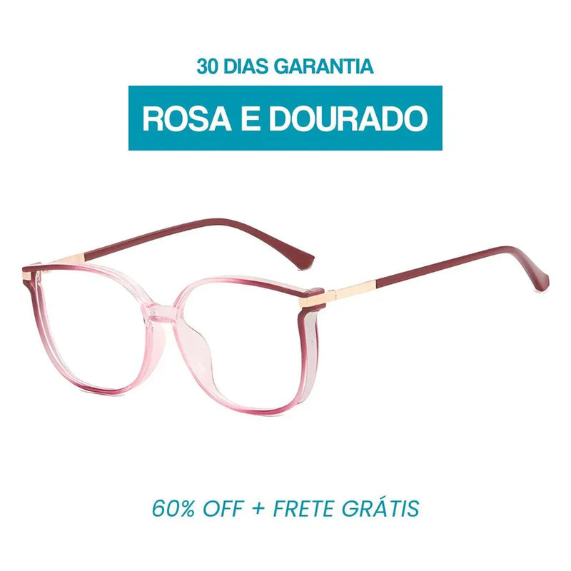 Compre 1 Leve 2 | Óculos Multifoca l Diamond Life [Se Adapta Ao Seu Grau] + Brinde Capinha